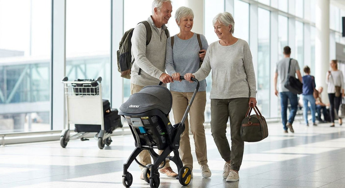 Doona car seat strollers for grandparents who travel light
