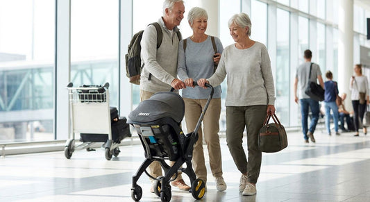 Doona car seat strollers for grandparents who travel light