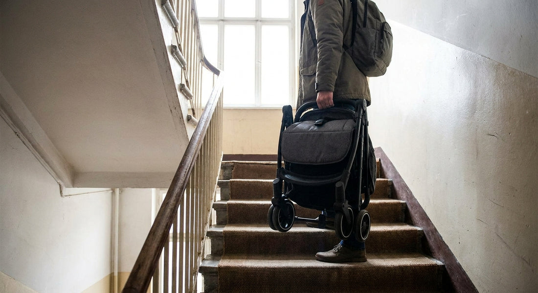 Lightweight pushchairs for flats without a lift