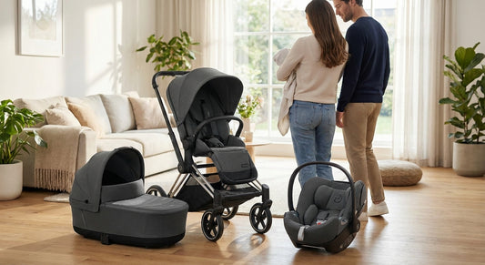 Cybex 3-in-1 travel systems for first-time parents
