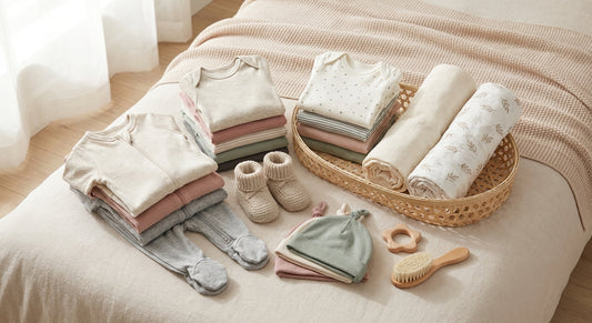 How to build a newborn clothing starter set
