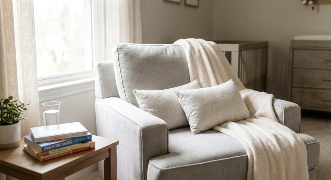 Nursing chairs for breastfeeding twins