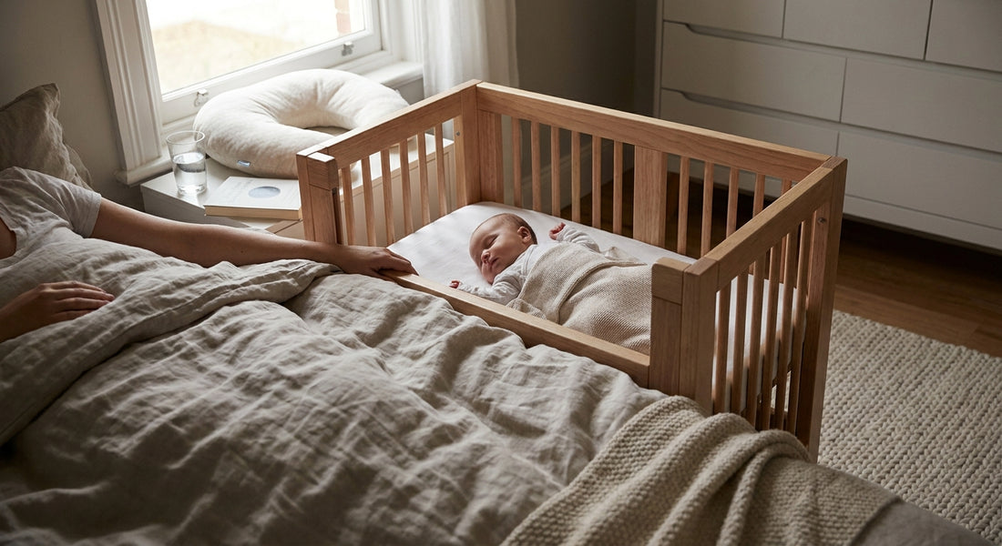 Co-sleeper cribs for night feeds