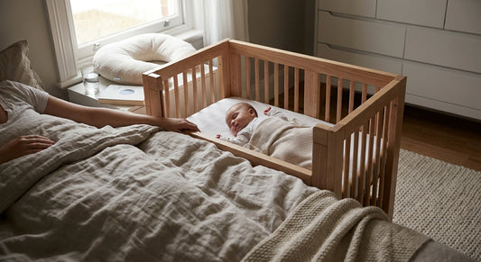 Co-sleeper cribs for night feeds