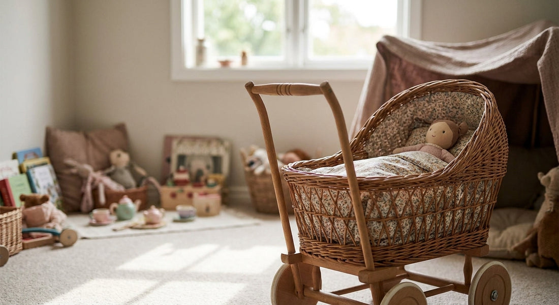 Dolls prams for imaginative play