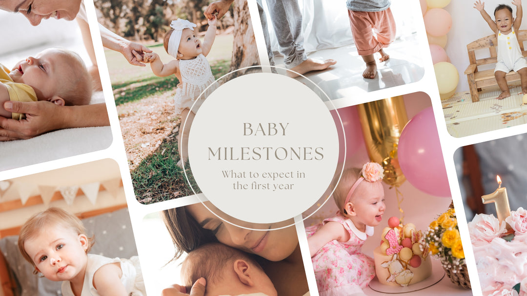 Baby Milestones - What to expect in the First Year