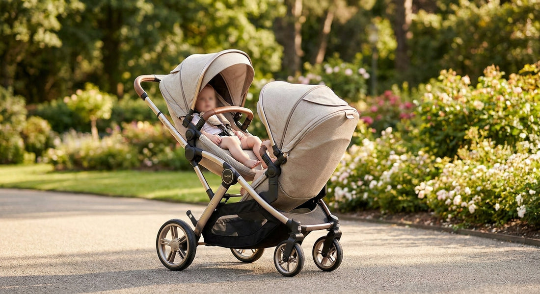 Egg strollers for twins