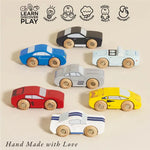 Le Toy Van Classic Wooden Sports Car Gift Set