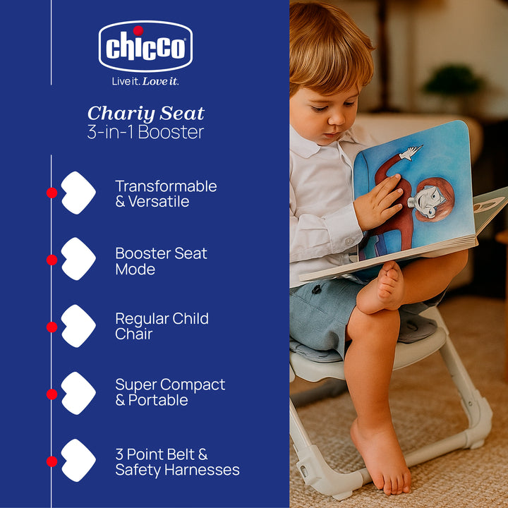 Chicco Chairy Booster Seat - Bunny