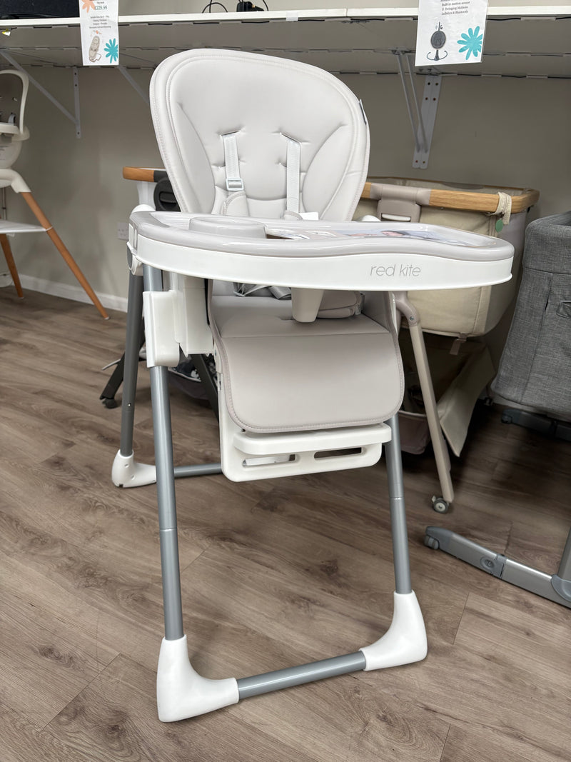 EX DISPLAY Redkite Feed Me Lolo Hi-Lo Highchair - Truffle