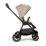Nuna TRIV Next, LYTL Carrycot, ARRA Flex + Base Curve Travel System - Biscotti