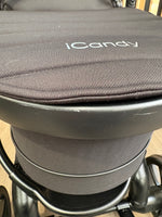 PRE LOVED iCandy Peach 7 Travel System - Jet/Black