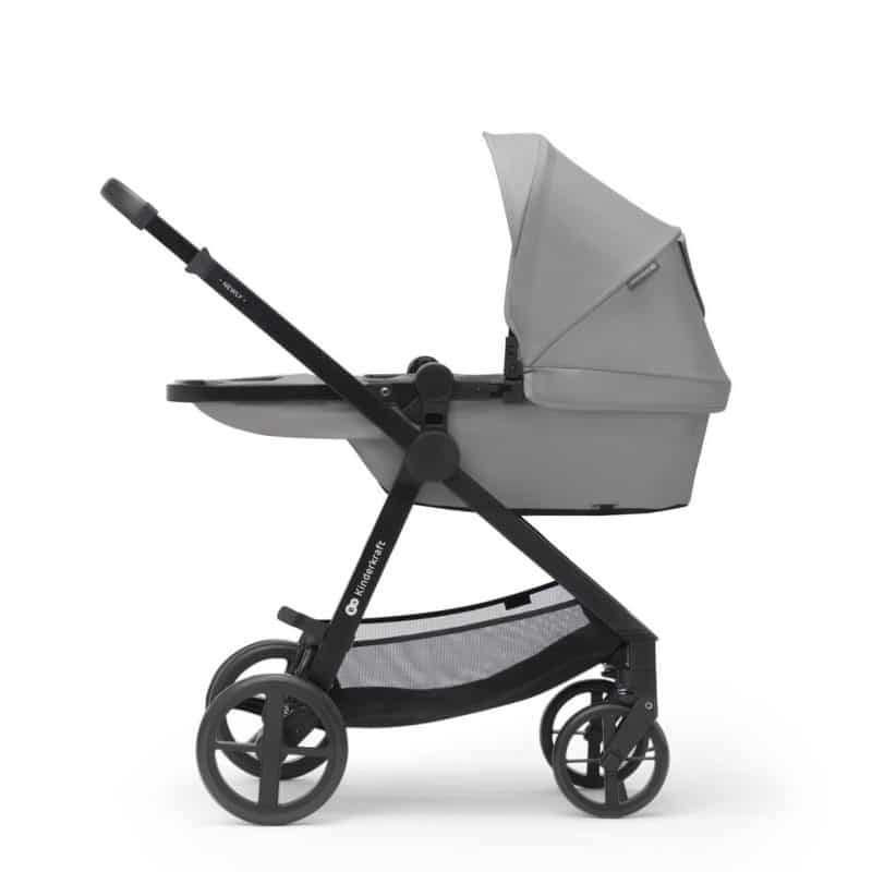 Kinderkraft 4in1 Newly Travel System with Isofix Base - Grey