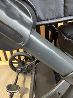 PRE LOVED My Babiie MB33 Twin Pushchair - Black Leopard