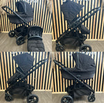 PRE LOVED Cosatto Wow Continental Pram + Pushchair - Silhouette