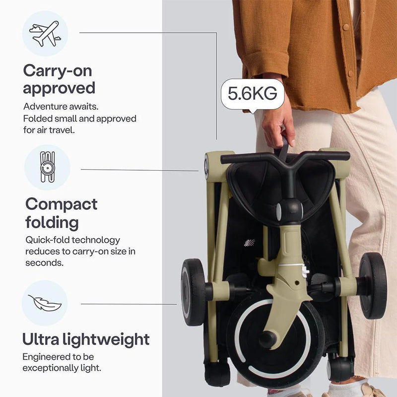 smarTrike Wonder Stroller Trike - Light Olive