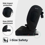 My Babiie MBCS80 Foldable Toddler to Booster R129 Car Seat with Isofix - Black Leopard