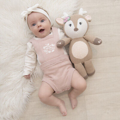 Living Textiles Ava the Fawn Knitted Toy