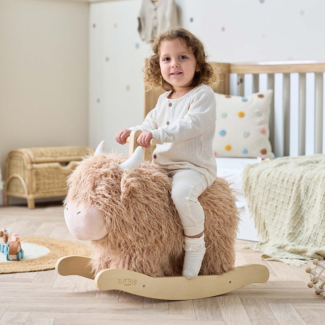 Tutti Bambini Douglas - The Highland Cow Rocking Toy