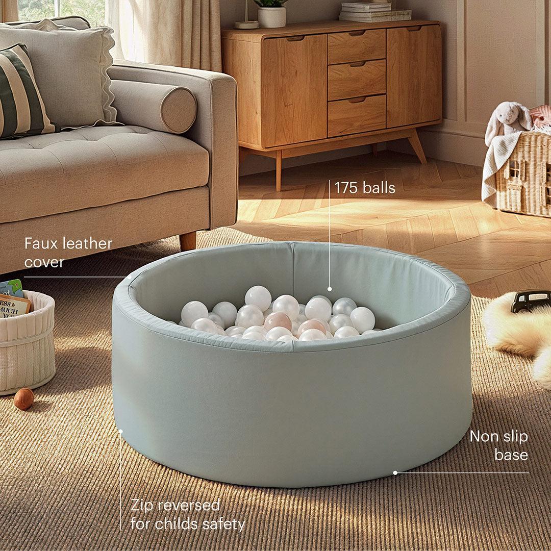 CuddleCo Ball Pit with Balls - Sea Salt