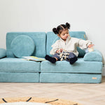 Tutti Bambini Playrama Montessori Kids Play Sofa - Ocean Stone