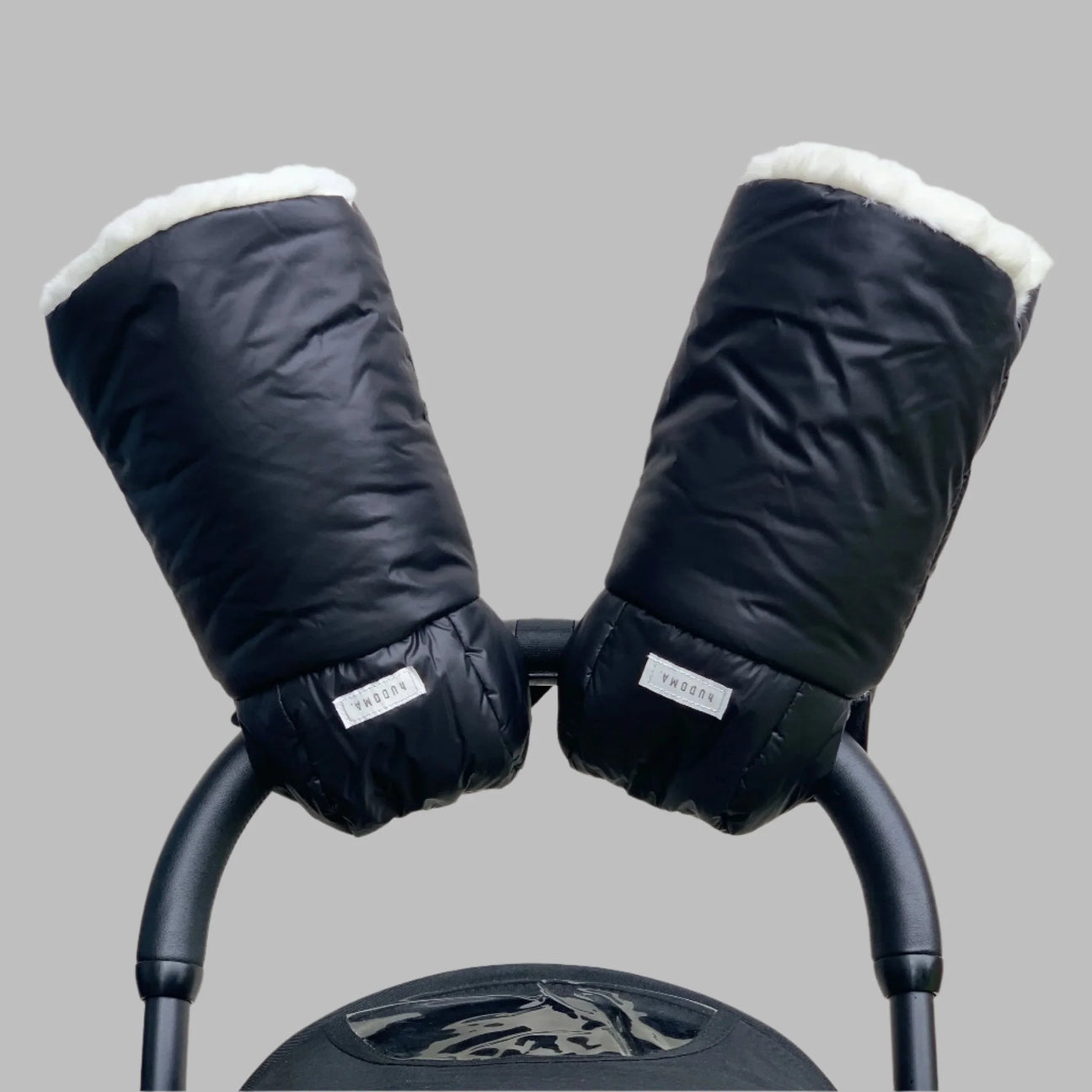 Hudoma Luxury Pram Gloves - Chelsea Black