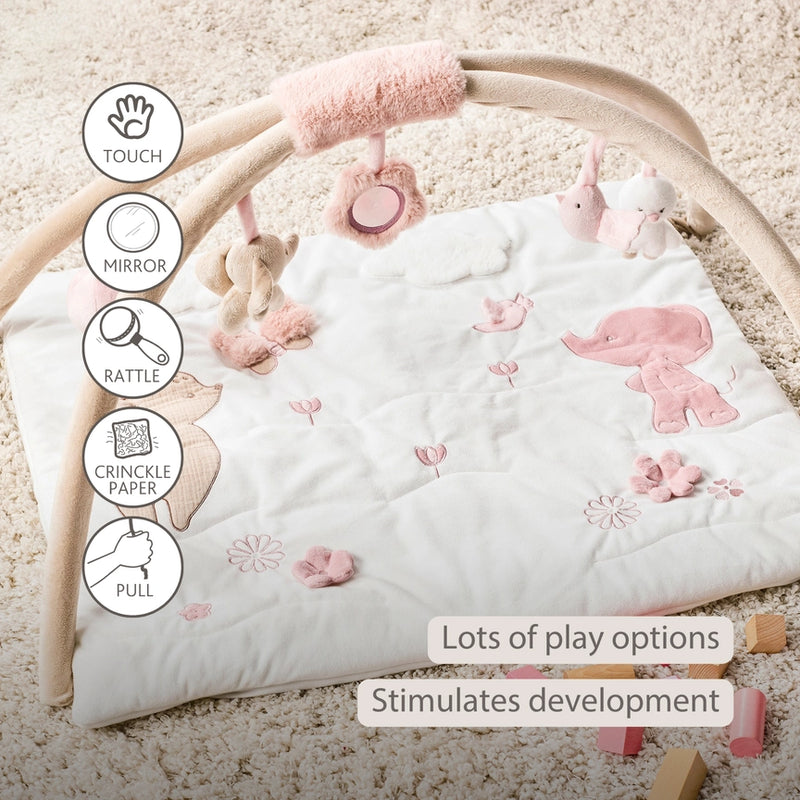 Nattou Fanfan Baby Play Mat with Arches Square - 70x80cm