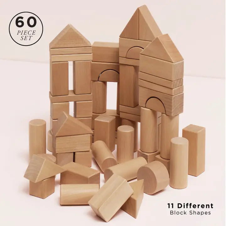 Le Toy Van Natural Wood Building Blocks