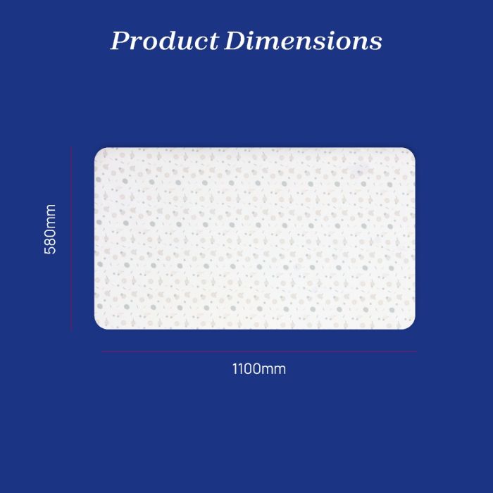 Chicco Next2Me Cotton Forever Cot Sheet 2 Pack - Confetti