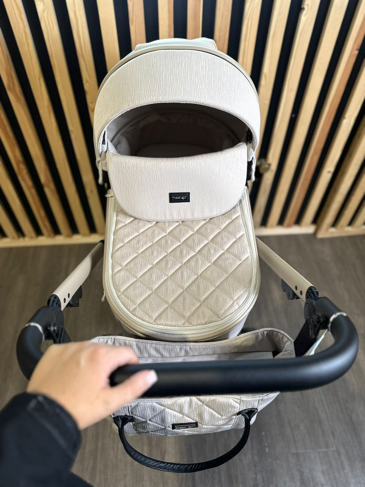 EX DISPLAY Mee-Go Milano Natura 2-in-1 Travel System – Vanilla