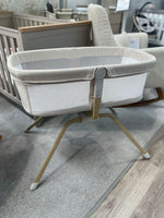 EX DISPLAY Babymore Air Motion Gliding Crib - Cream