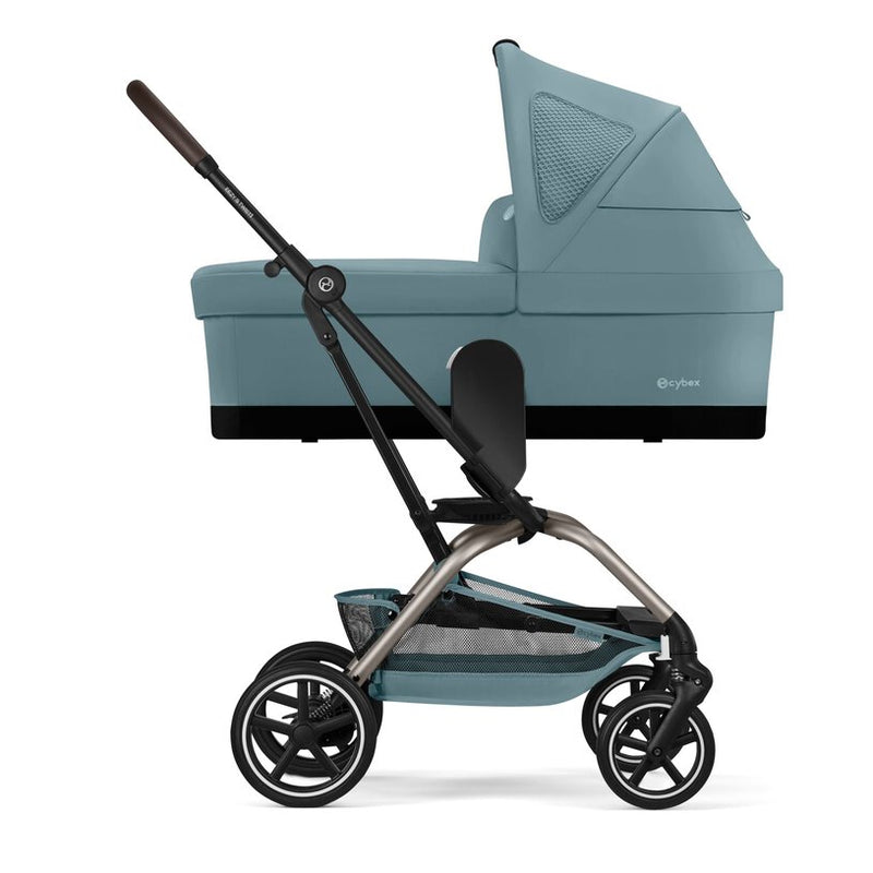 Cybex Eezy S Twist +2 Stroller - Stormy Blue (2026 Model)