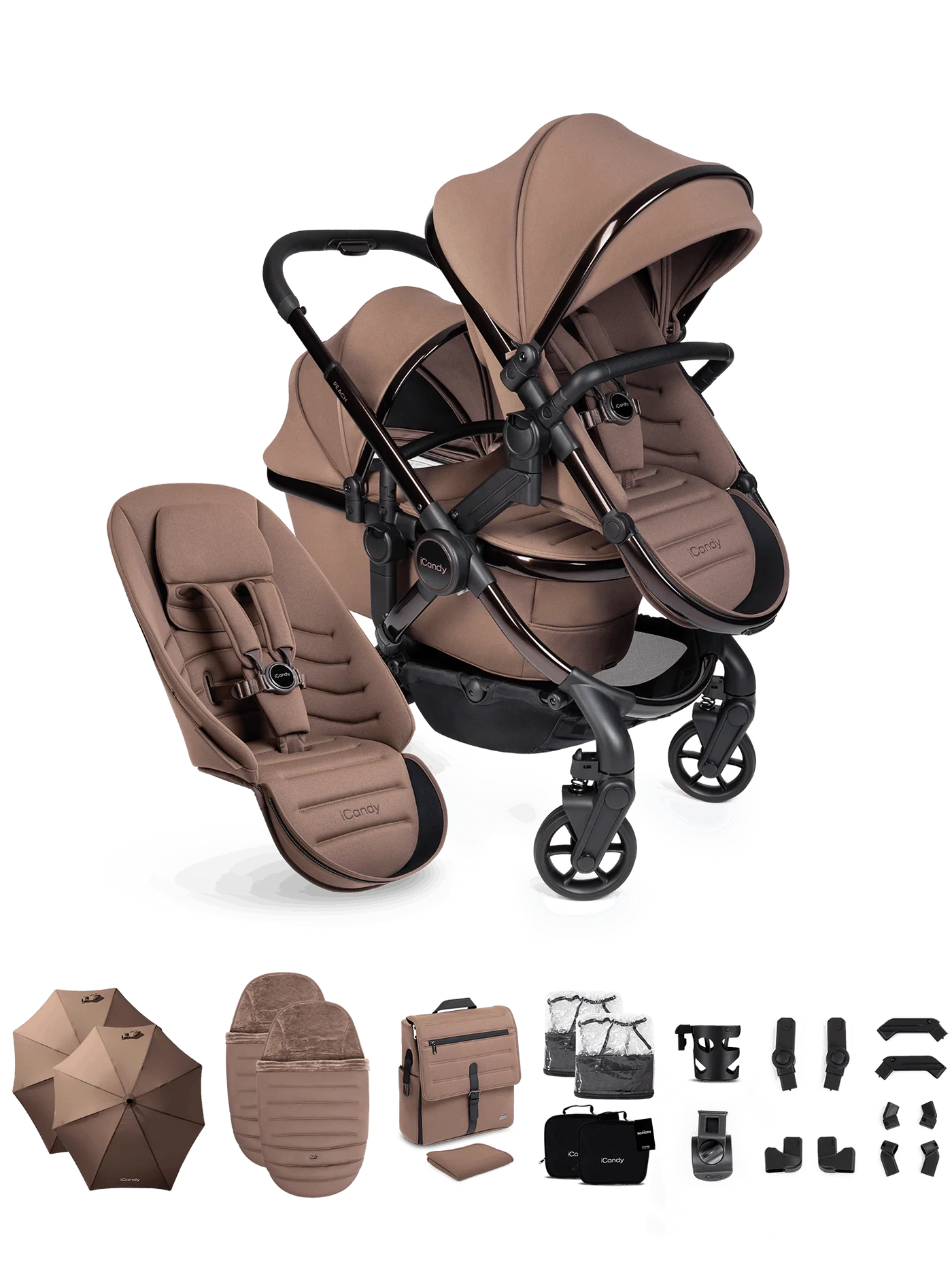 iCandy Peach 8 Editions Collection Double Complete Bundle - Coco
