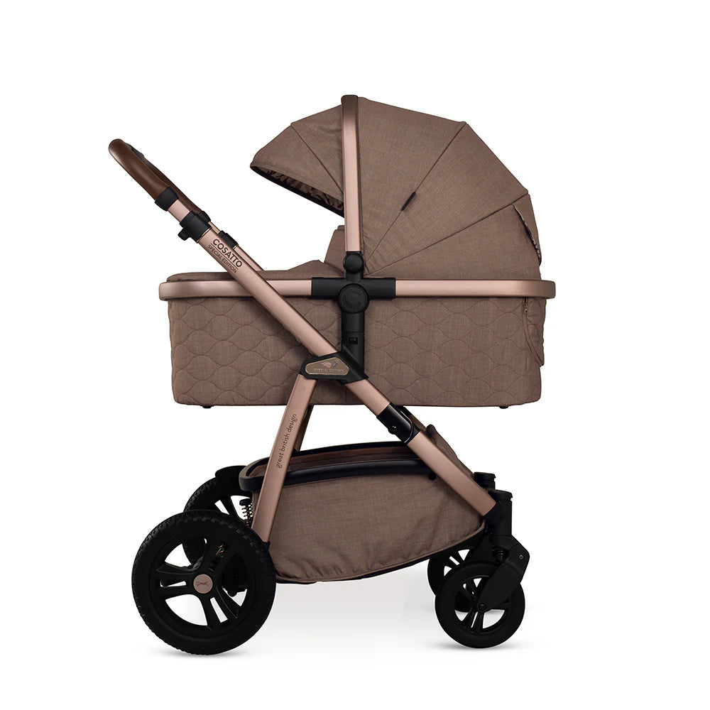 Cosatto Wow 3 Special Edition All Stage Family Rotate & Recline 2 Base Bundle - Tiger Tale