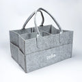 Zello Felt Nappy Caddy - Grey