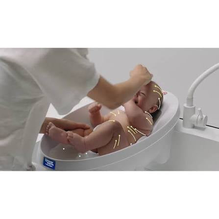 Aqua Forever Warm Warming Baby Bath - White