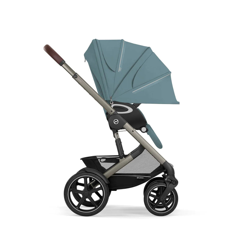 Cybex Talos S Lux 10-Piece Cloud G Travel System Bundle - Stormy Blue