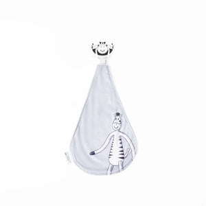 Matchstick Monkey All-In-1 Soother & Comforter - Zebra