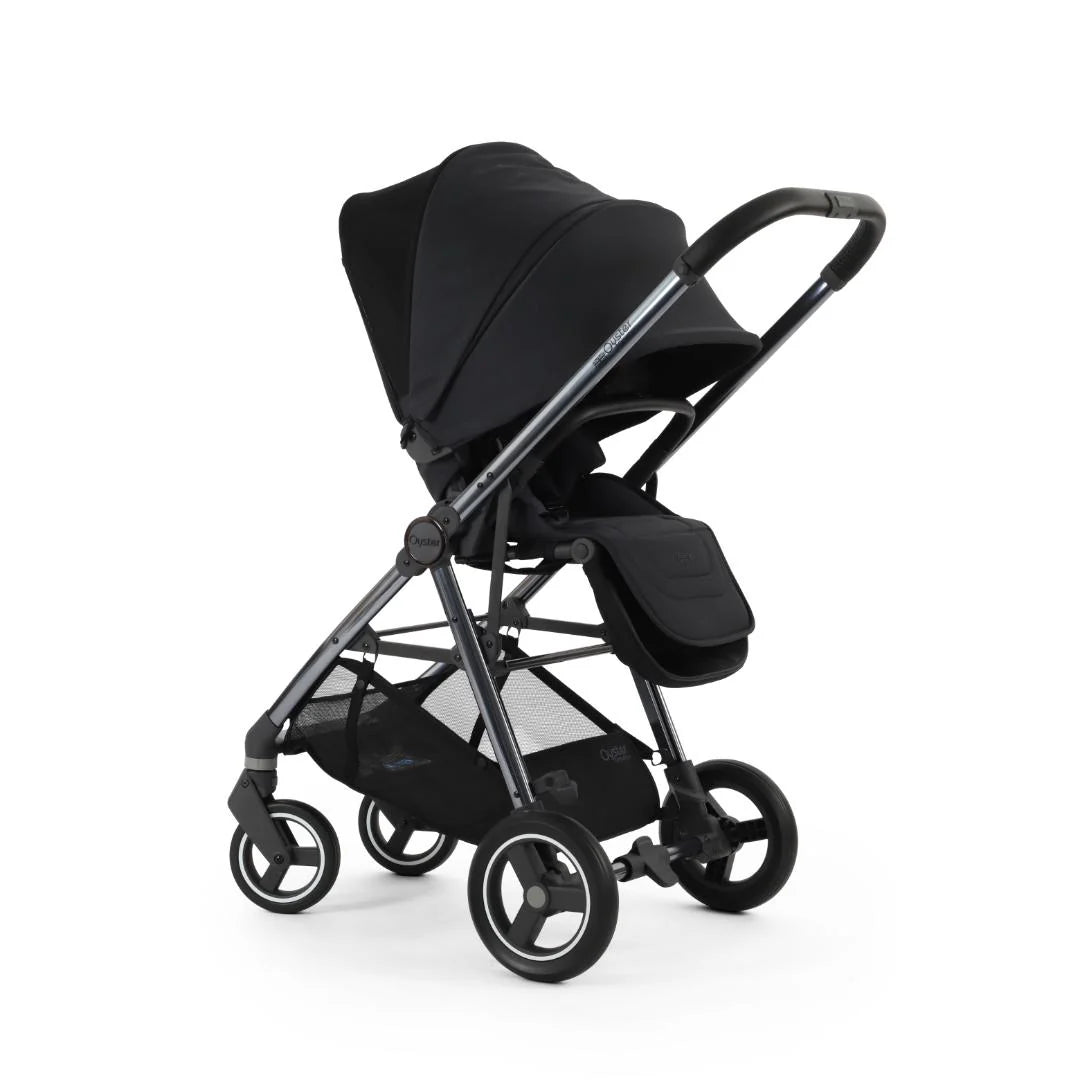 Oyster Gravity+ 5 Piece Travel System Bundle - Carbonite