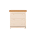Tutti Bambini Rio 3 Piece Nursery Furniture Set – Cashmere/Honey Oak