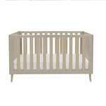 Babymore Dante Cot Bed with Cot Top Changer – Cashmere