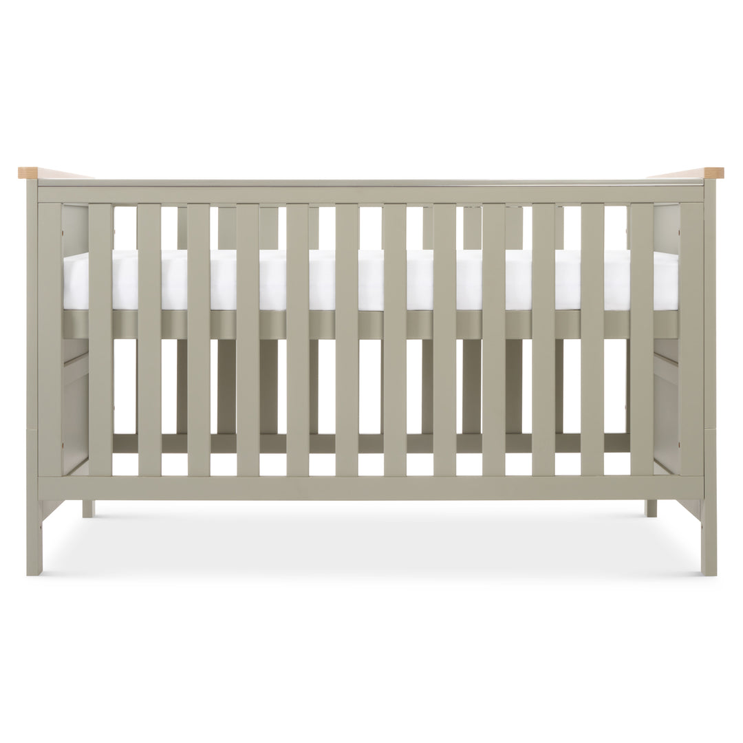 Tutti Bambini Misha Cot Bed - Sage & Golden Oak