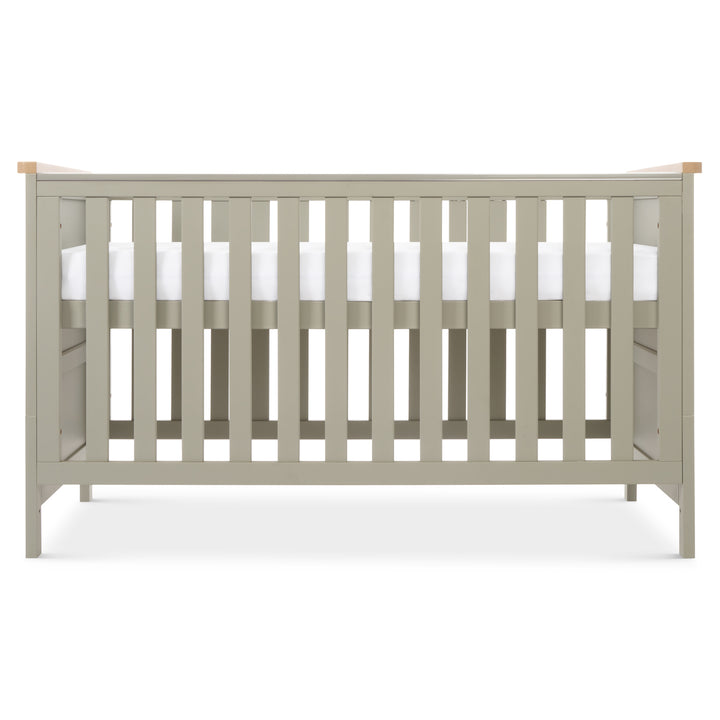 Tutti Bambini Misha Cot Bed - Sage & Golden Oak