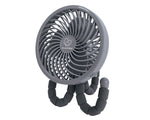 Dreambaby Smart Grip Fan With Cover - Grey