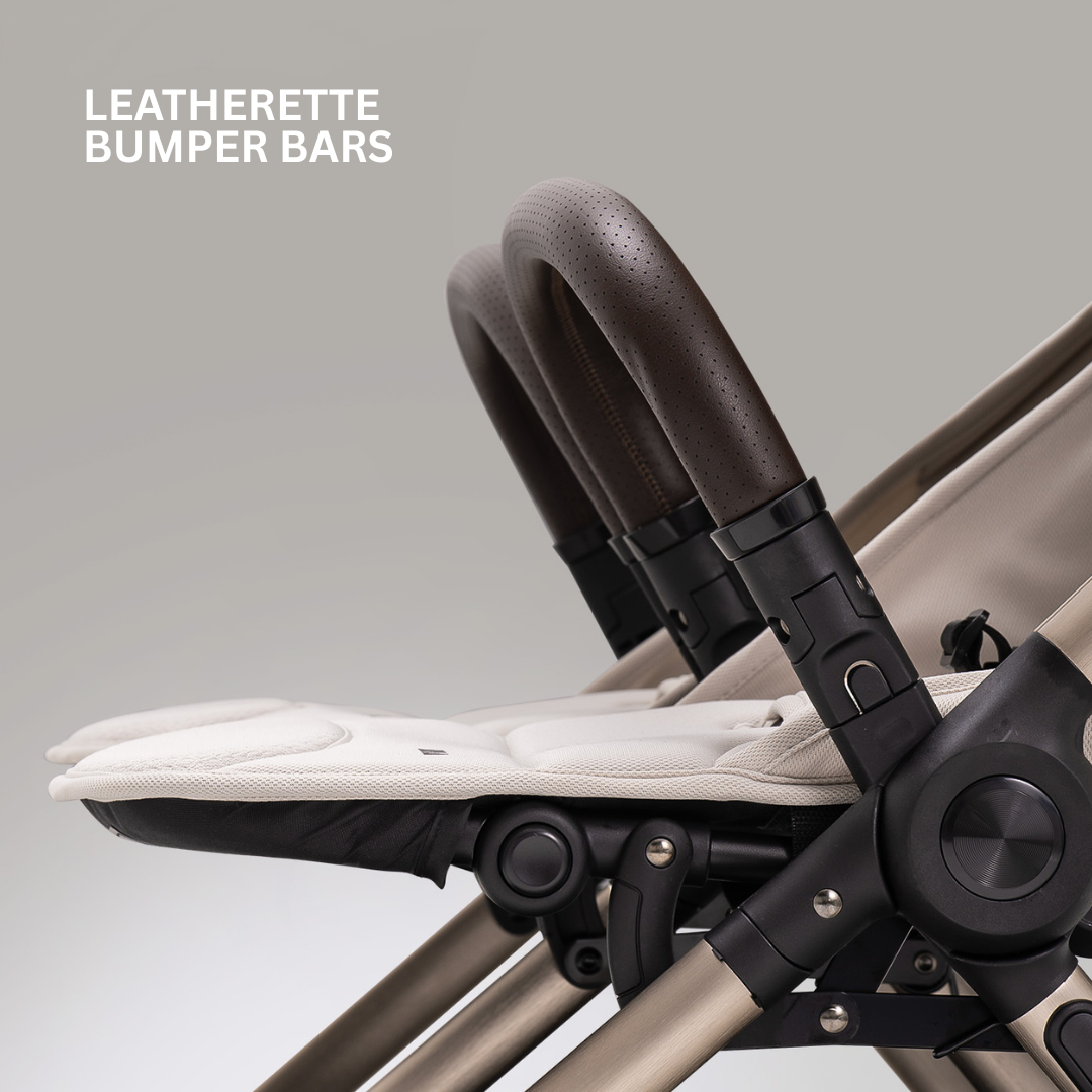 JoviKids Ayla Compact Twin Pushchair - Beige