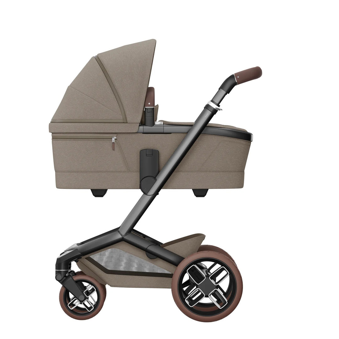 Maxi-Cosi Fame Pushchair & Carrycot - Twillic Truffle | Brown