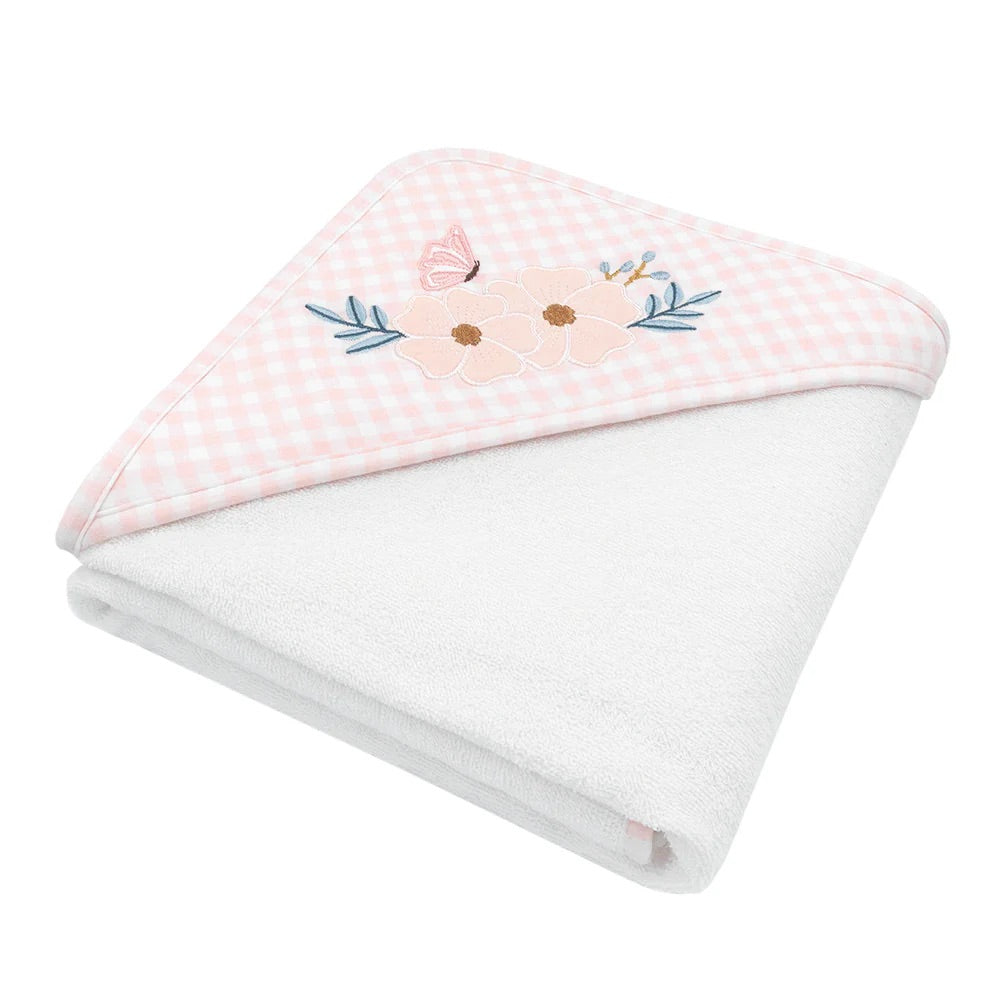 Living Textiles Hooded Towel Butterfly Garden