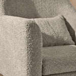 Tutti Bambini Oscar Luxe Rocking Chair & Storage Footstool - Mushroom
