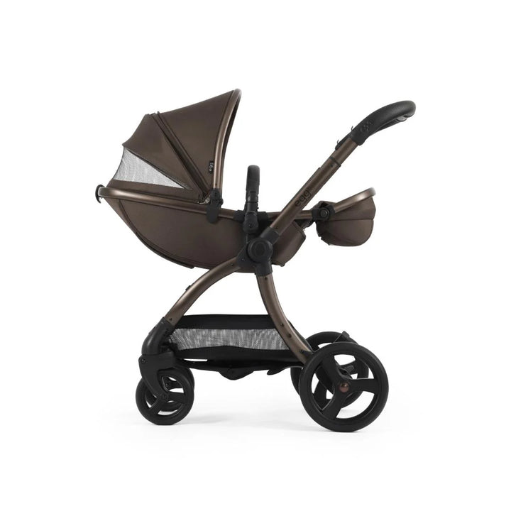 egg 3 Stroller + Luxury Seat Liner - Chocolate Velvet