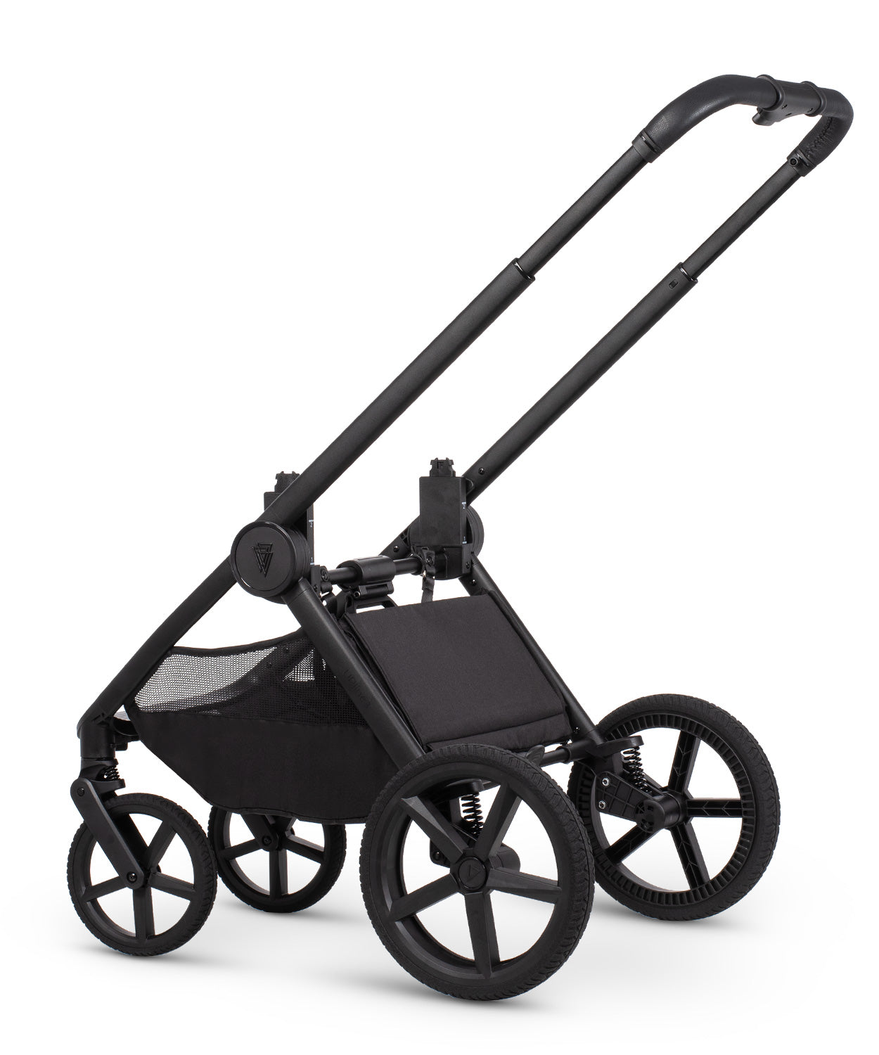 Venicci Upline3 Travel System Inc Tiago Car Seat & 360 Base 13 Piece Luxury Bundle - Onyx
